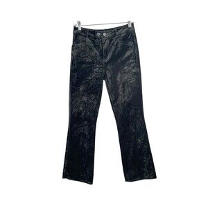 NWOT PAIGE Manhattan Velvet High Rise Bootcut Jeans in Spruce Size 25 Stretch‎